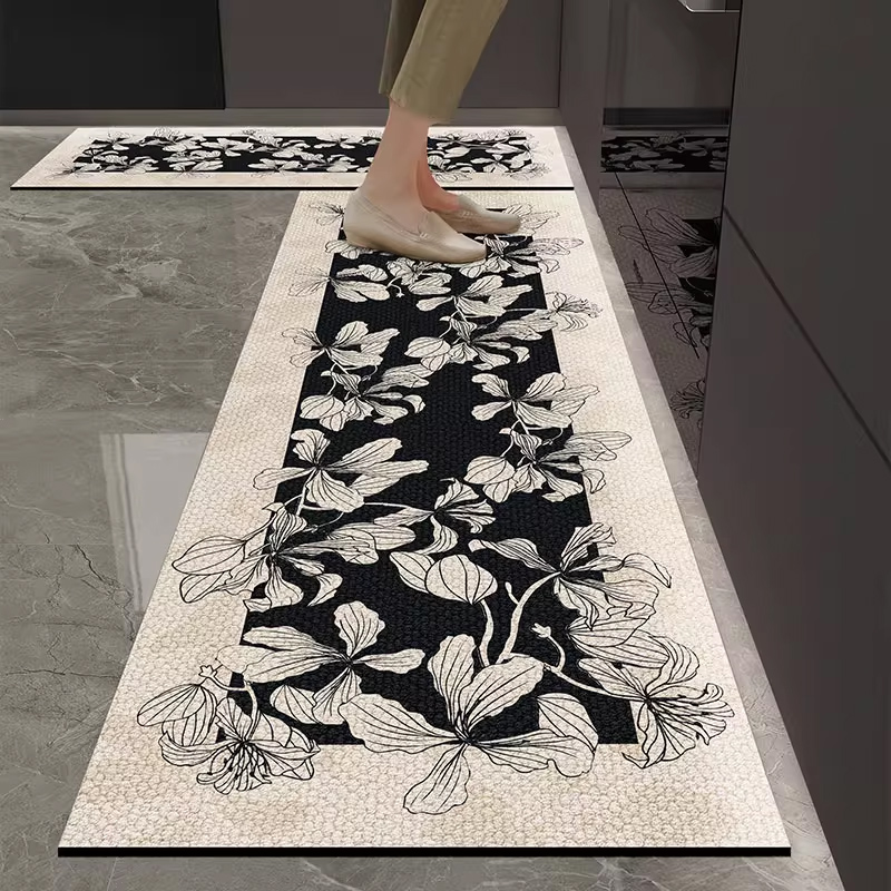 Kitchen Floor Mat Waterproof N - Commercial Kitchen Vinyl ulasan dan harga