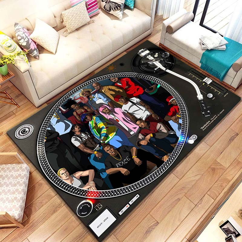 Music Vinyl Disc Player Patter - Commercial Kitchen Vinyl ulasan dan harga