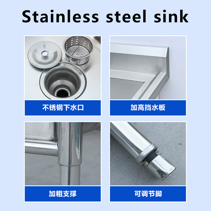 Kitchen Stainless Steel Sink S - Commercial Kitchen Rental ulasan dan harga