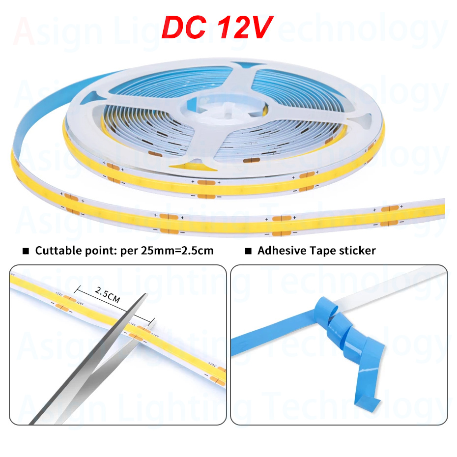 320LEDs/m Only COB Strip Light - Commercial Kitchen Lights ulasan dan harga