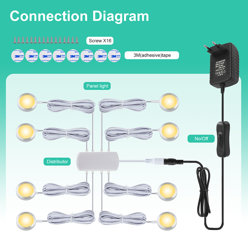 12V LED Under Cabinet Light Sw - Commercial Kitchen Lights ulasan dan harga