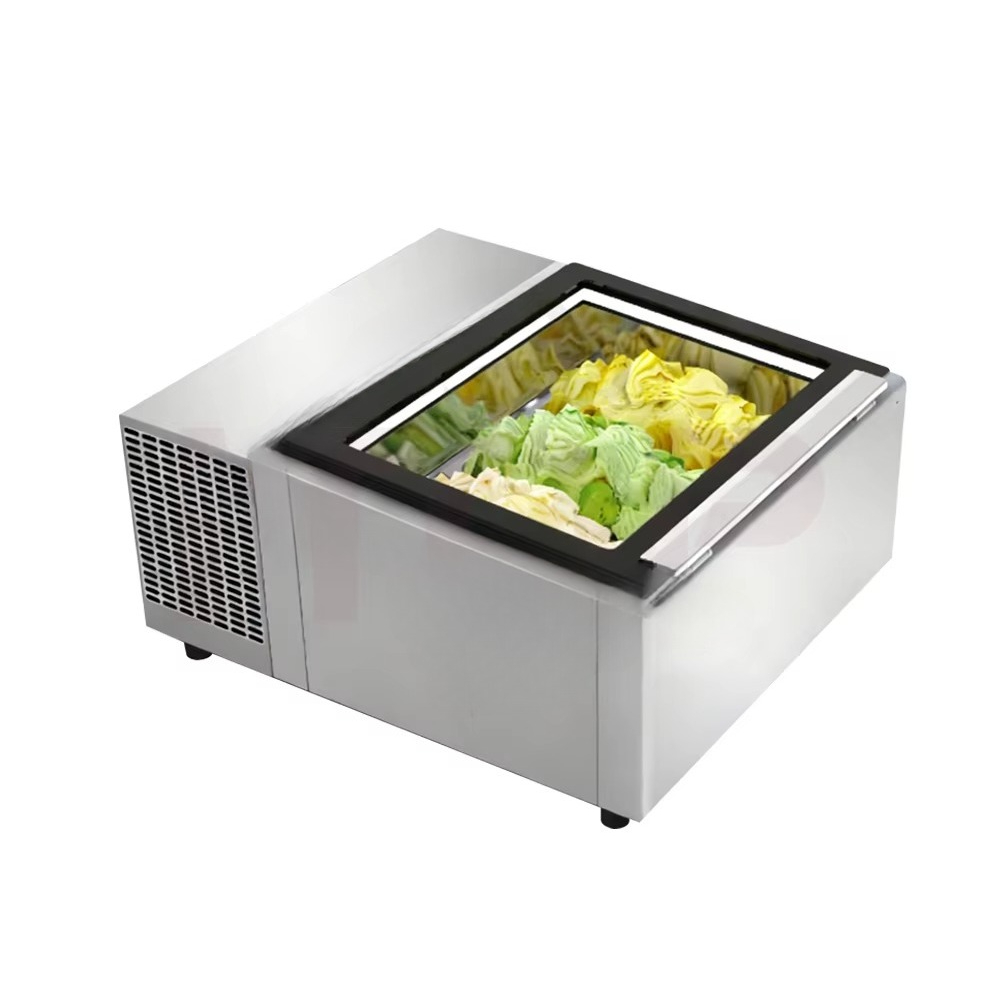 Commercial Glass Door Mini Che - Commercial Chest Freezer ulasan dan harga