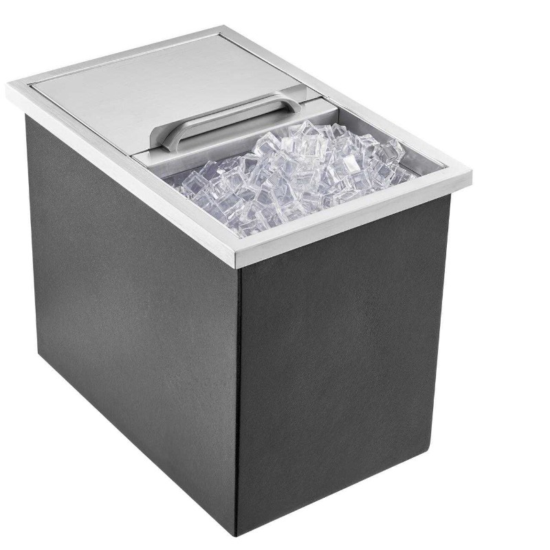Stainless Steel Ice Tray with  - Commercial Kitchen Counter ulasan dan harga