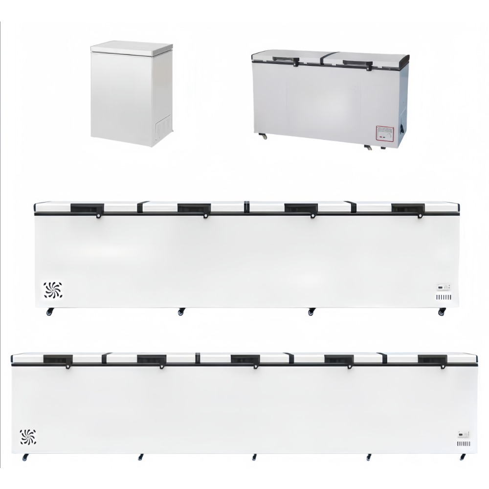 Factory Direct Horizontal Free - Commercial Chest Freezer ulasan dan harga