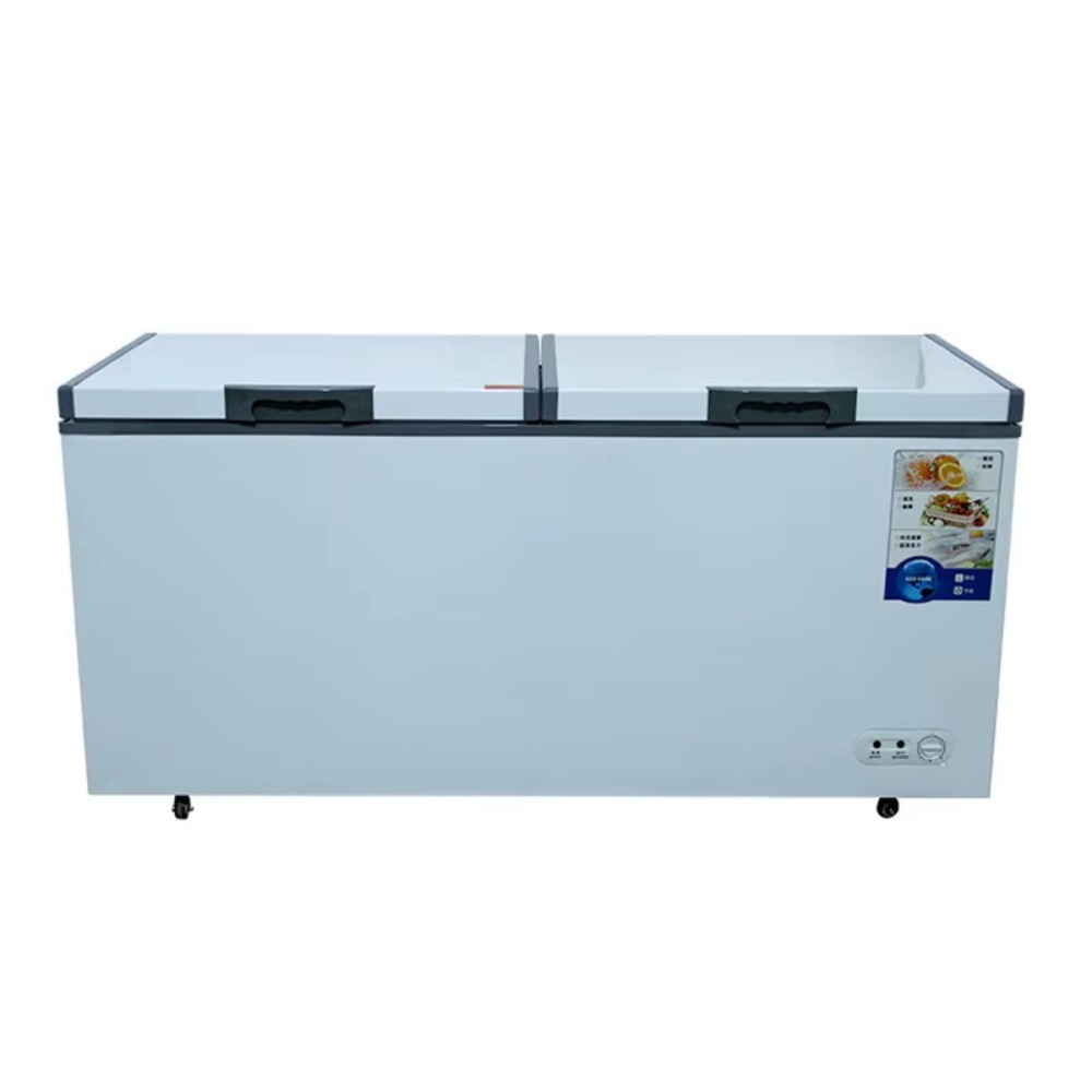 Double Doors Horizontal Freeze - Commercial Chest Freezer ulasan dan harga