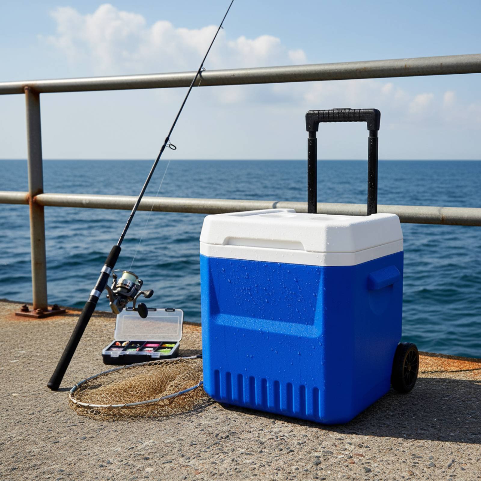 Wheeled Cooler Box PU Foam Ins - Commercial Chest Freezer ulasan dan harga