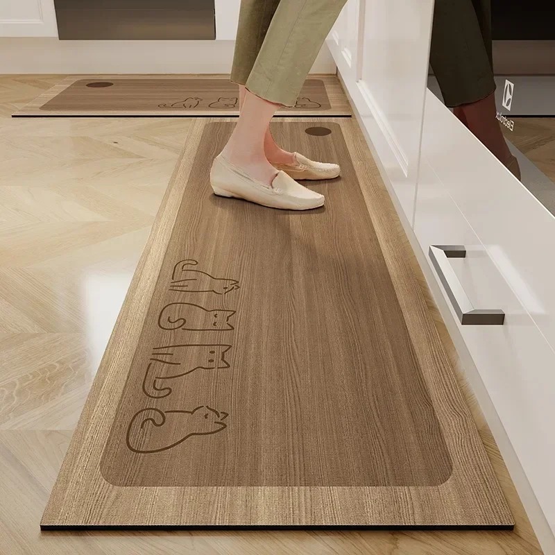 Kitchen Floor Mat Waterproof N - Commercial Kitchen Vinyl ulasan dan harga